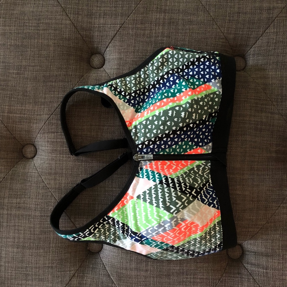Victoria Sport zip up sports bra